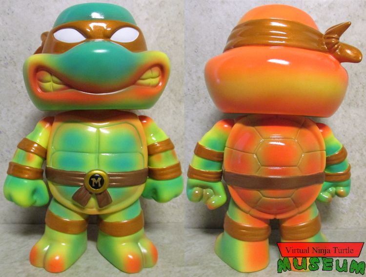 Hikari Pizza Power Michelangelo front and back