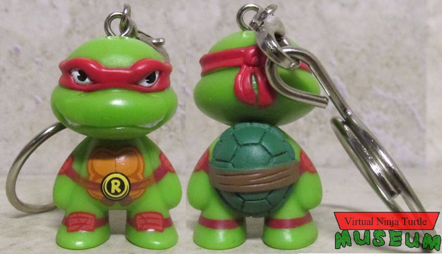 Raphael keychain front and back