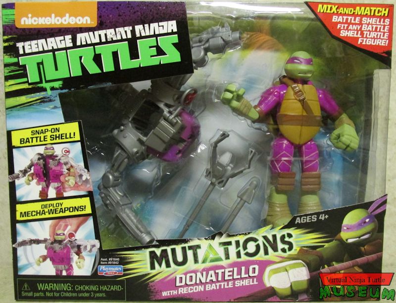 Donatello with Recon Battle Shell MIB