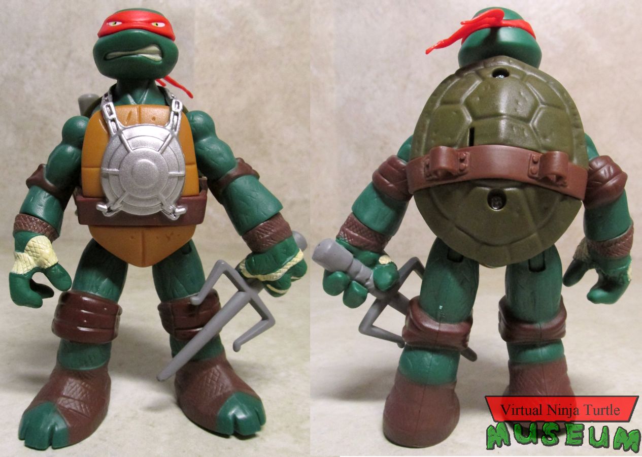 Hand-To-Hand Fighters Raphael front and back