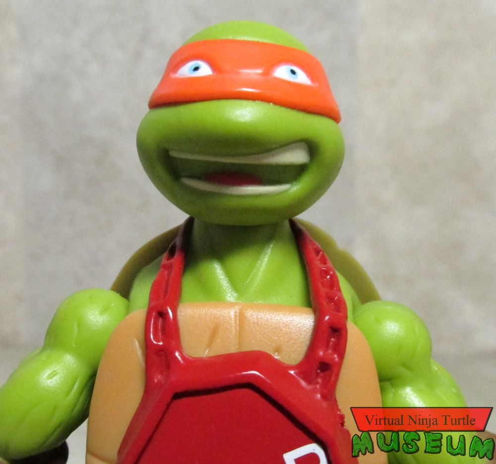 Hand-to-Hand Fighter Michelangelo close up