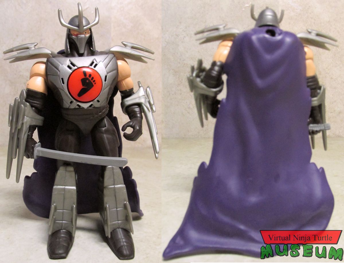 Hand-to-Hand Fighter Shredder front and back