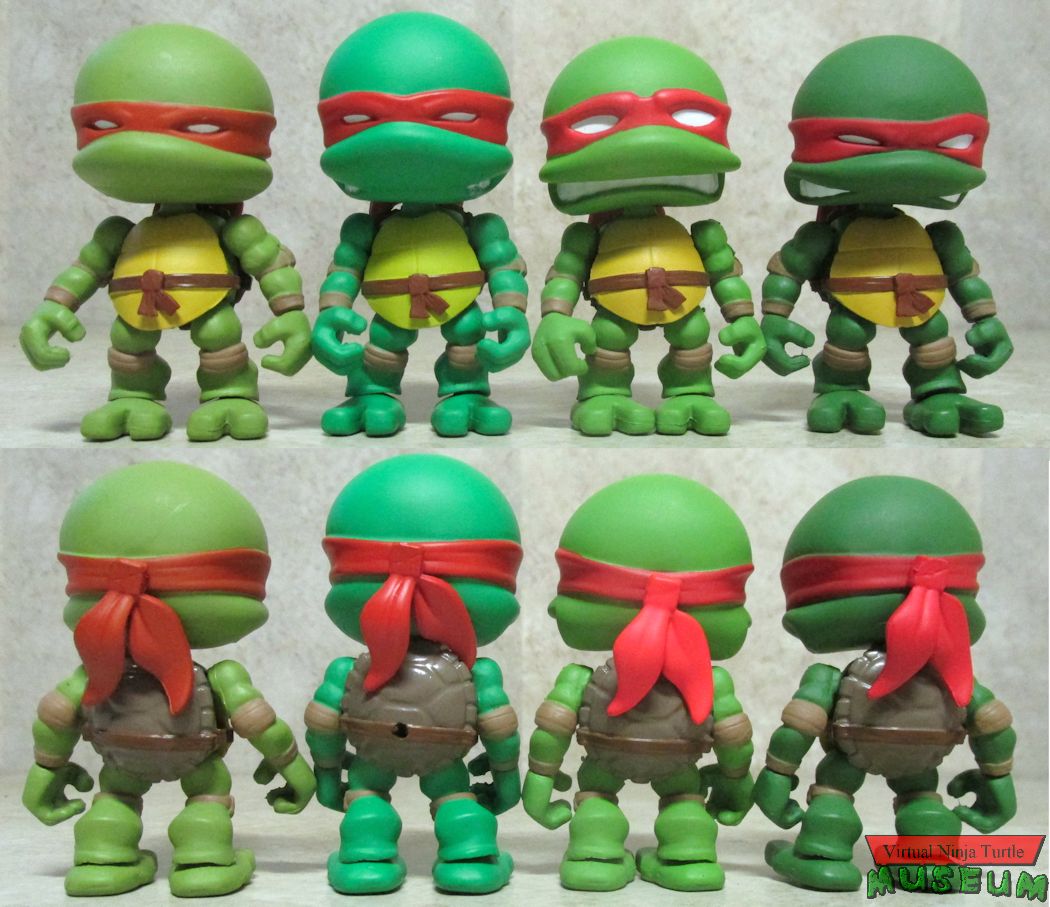 Original Comic Turtles front and back