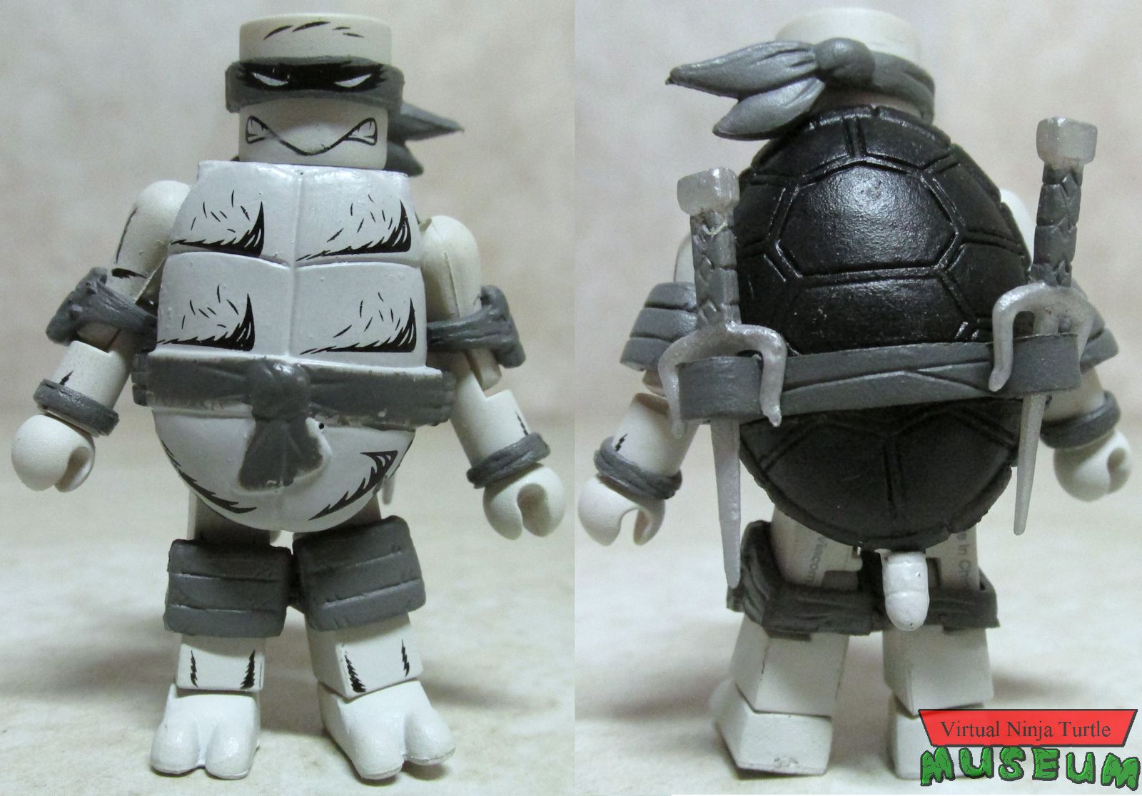 B&W Raphael front and back