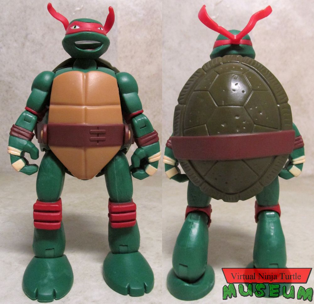 Ninja Turtle form Raphael front and back