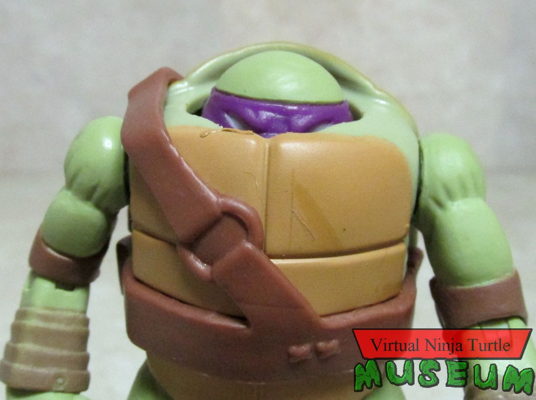Head Droppin' Donatello with head withdrawn