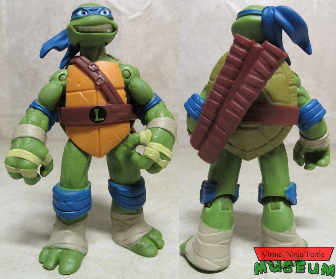Leonardo (Toon Repaint) front and back