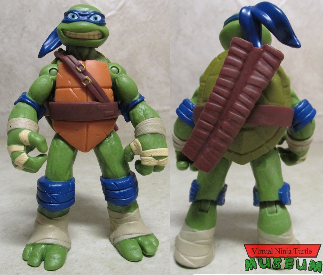 Leonardo (Toon Repaint variant) front and back