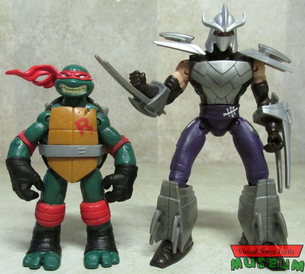 Raphael & Shredder