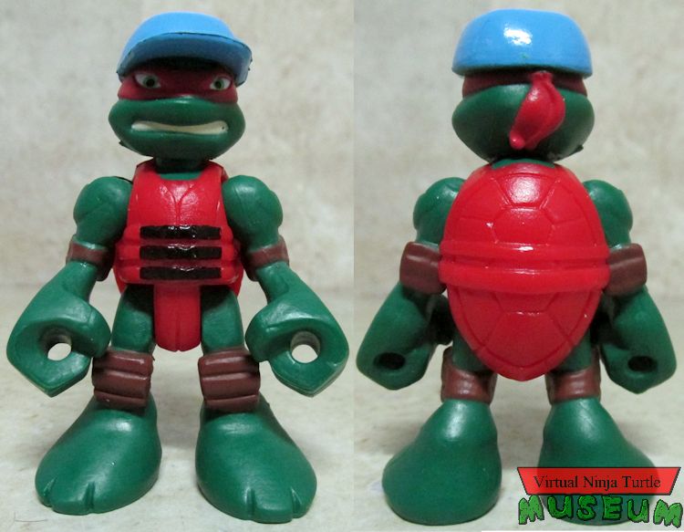 Fire Captain Raph front and back
