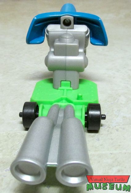 Scooter rear view