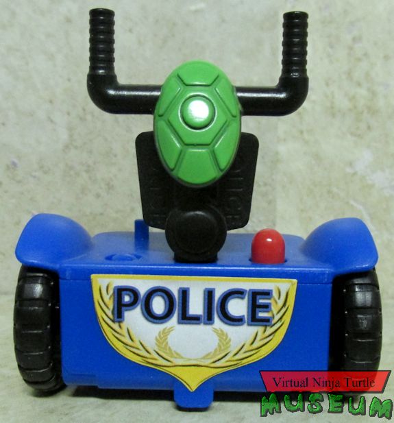 Policeman Leo's scooter