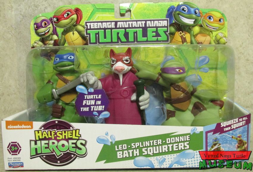 teenage mutant ninja turtles bath toys