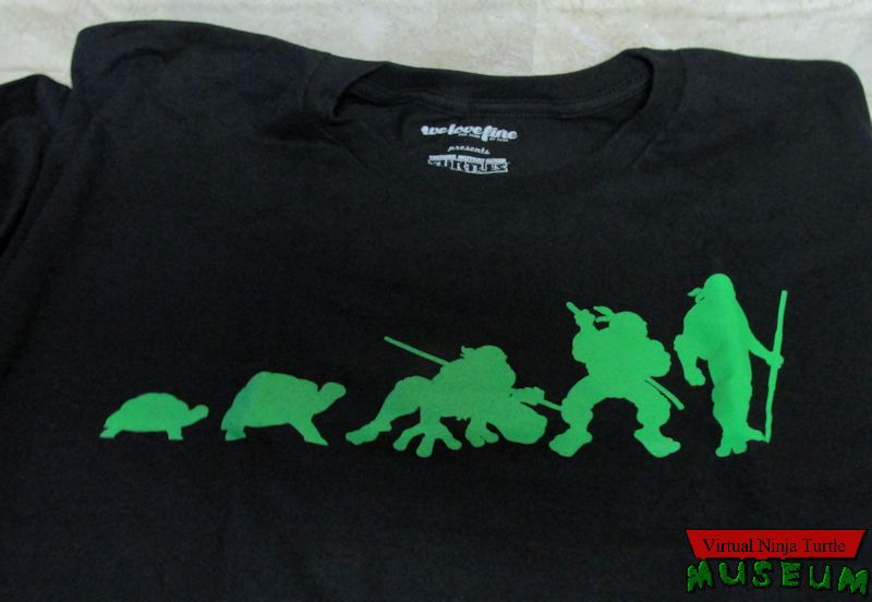 Evolution of Donatello shirt