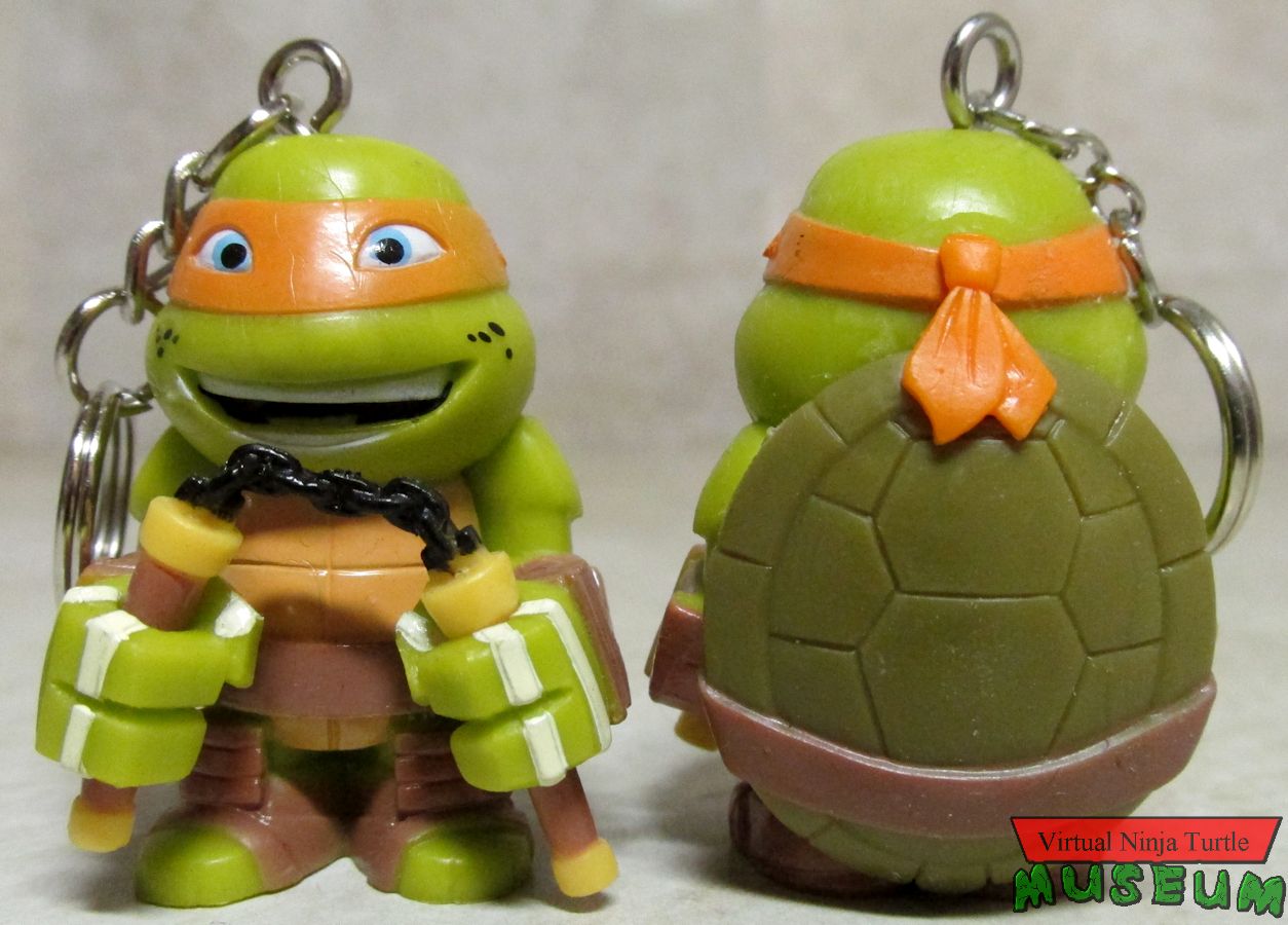 Goldie Michelangelo Keyring front and back