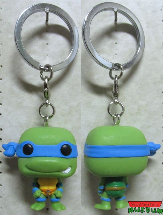 Pocket Keychain Leonardo front and back