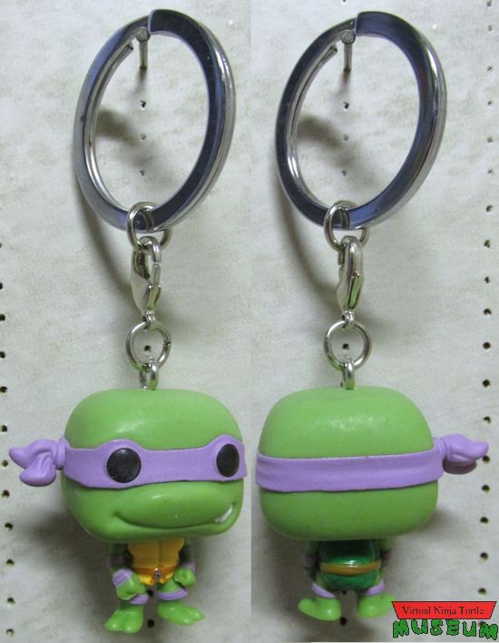 Pocket Keychain Donatello front and back