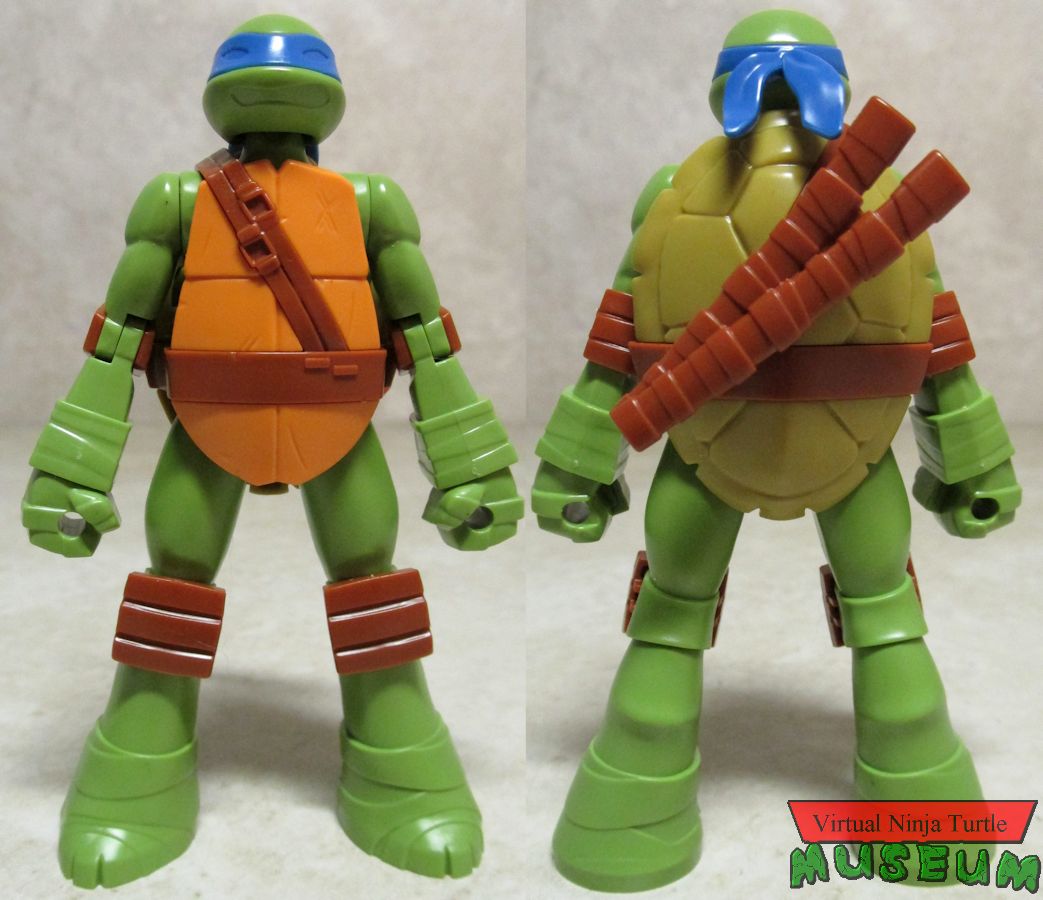 completed Leonardo front and back