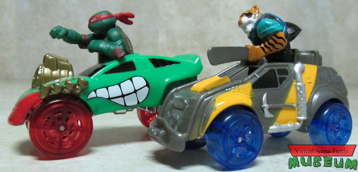 Raph in Monster Truck & Tiger Claw in Safari Truck 2 Pack