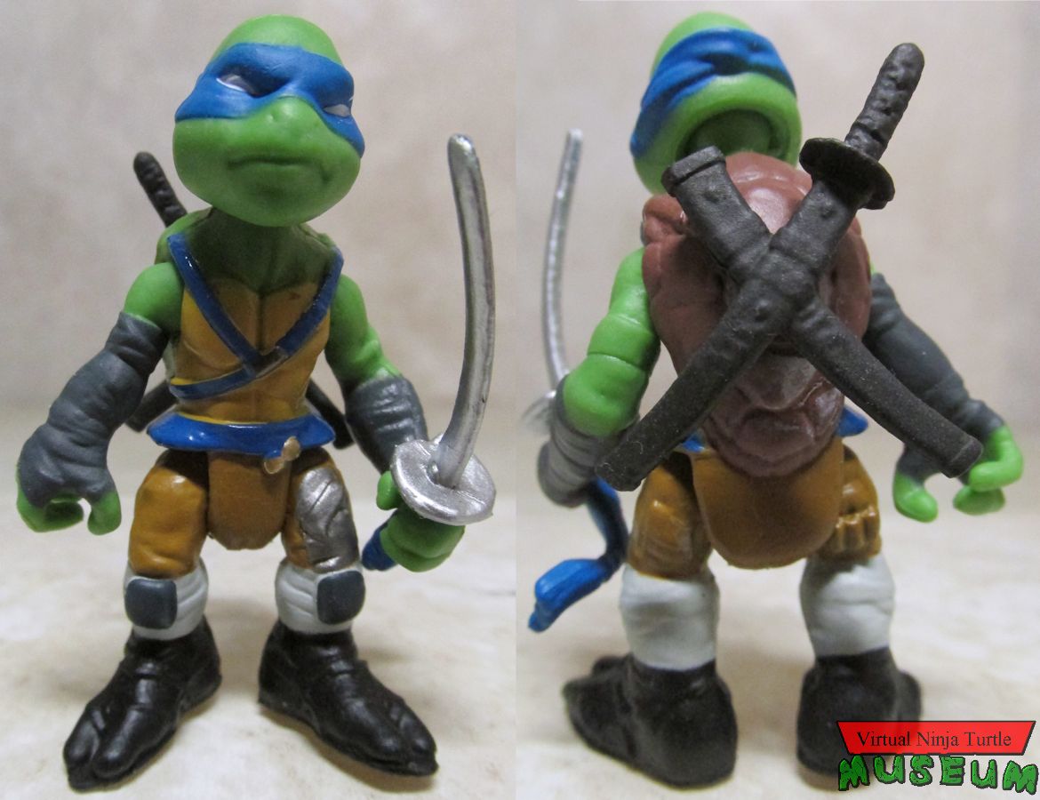 Out of the Shadows Leonardo front and back