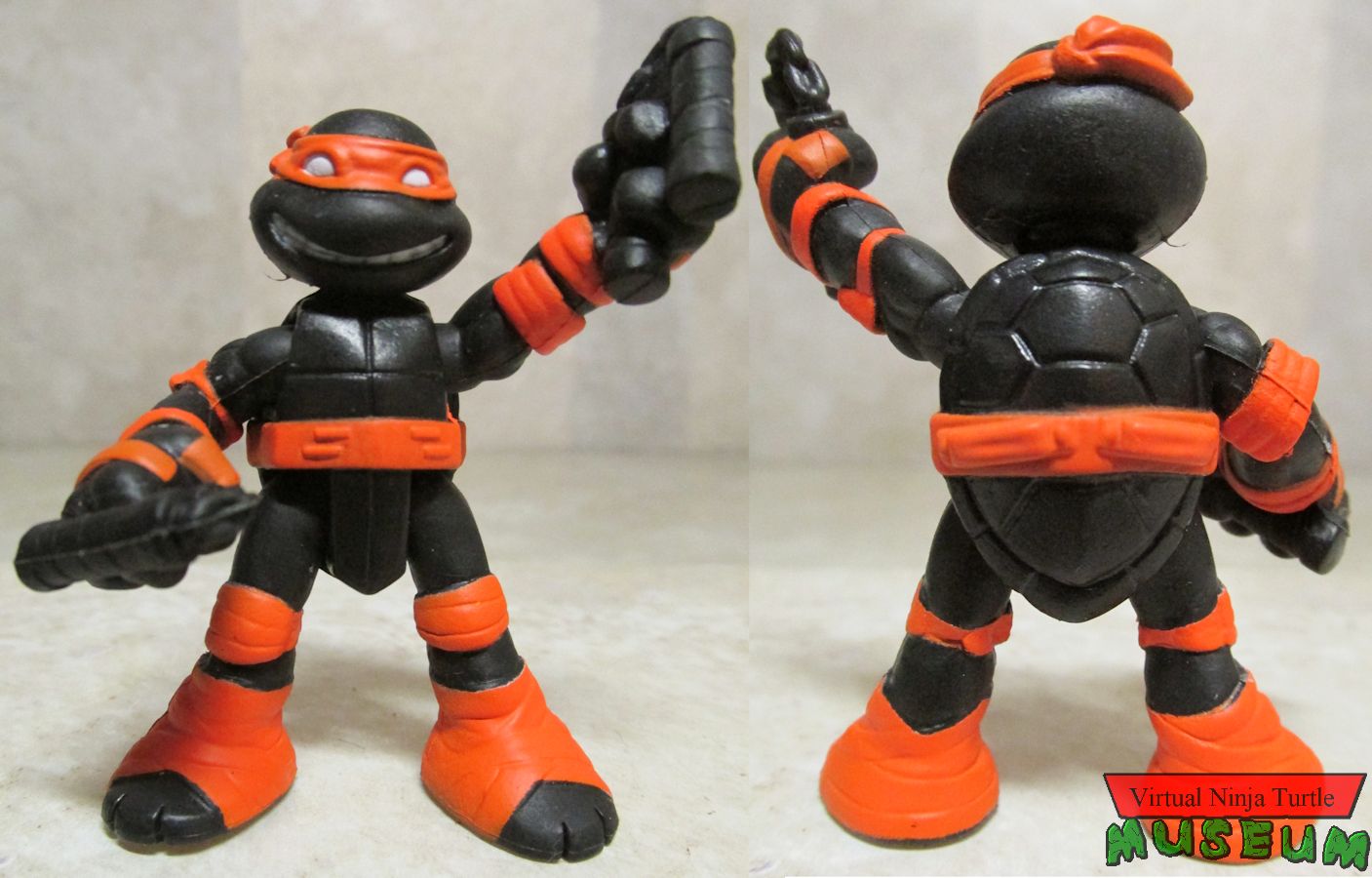 Stealth Michelangelo front and back
