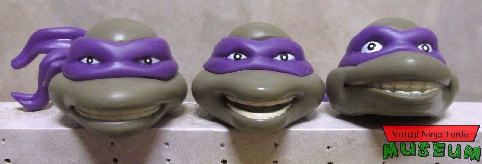 Secret of the Ooze Donatello spare heads