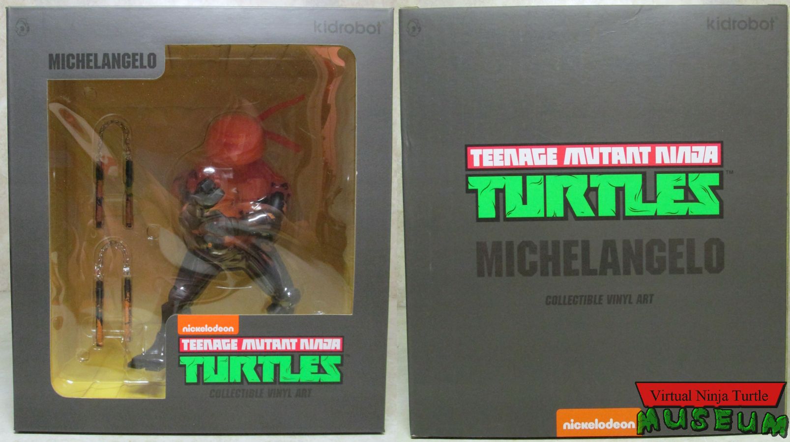 Fadeaway Michelangelo box front and back