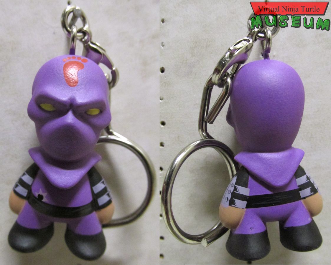 Foot Soldier keychain front and back