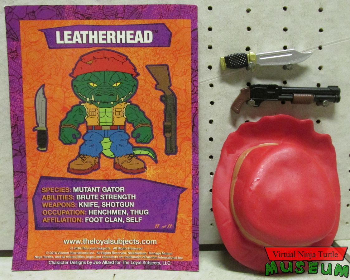 Leatherhead's accessories