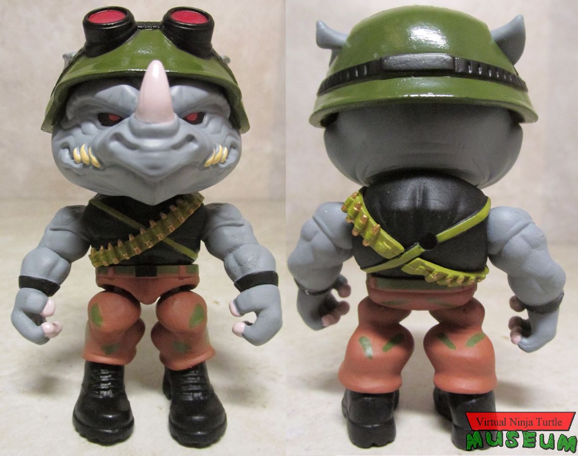 Toy Color Rocksteady front and back