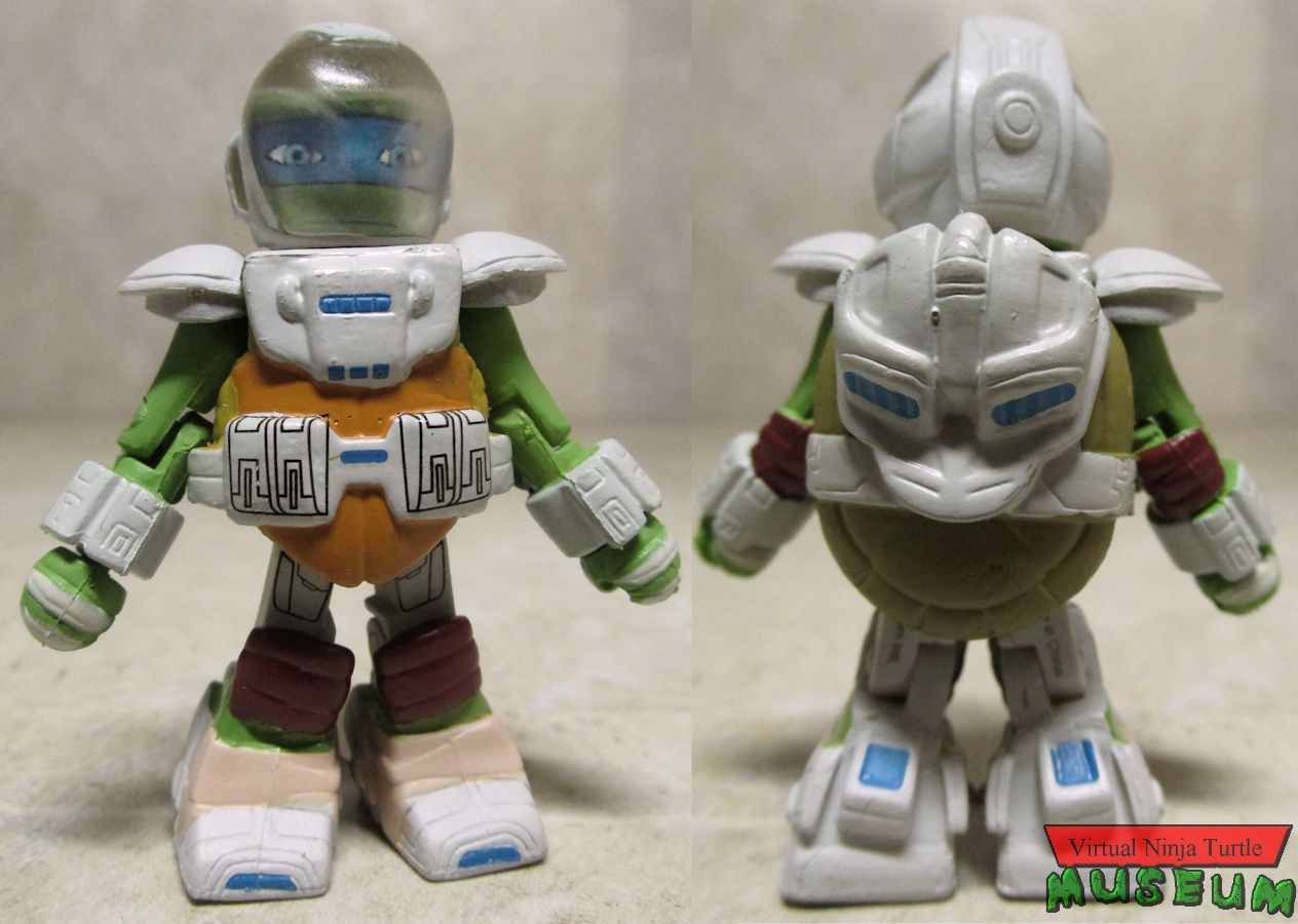 Space Suit Leonardo front and back