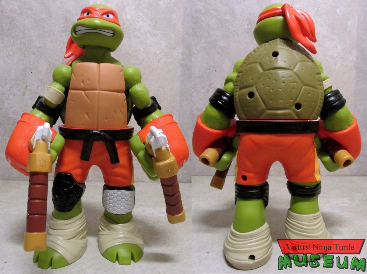 Roll-N-Punch Michelangelo front and back