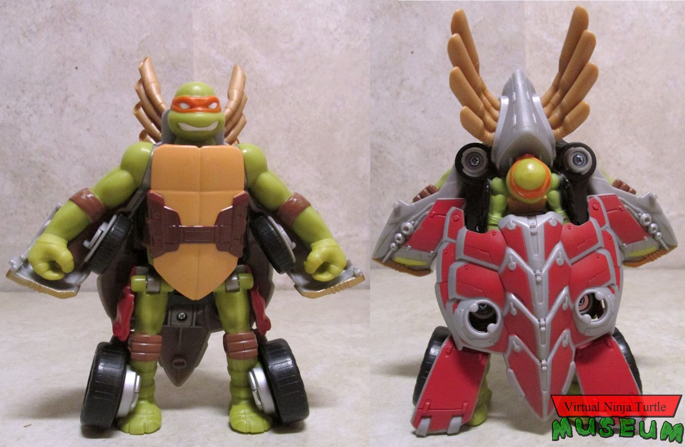 Mutations Twist-N-Mutate Michelangelo front and back