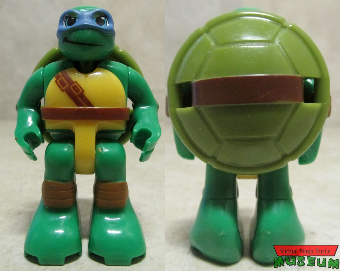 Leonardo front and back