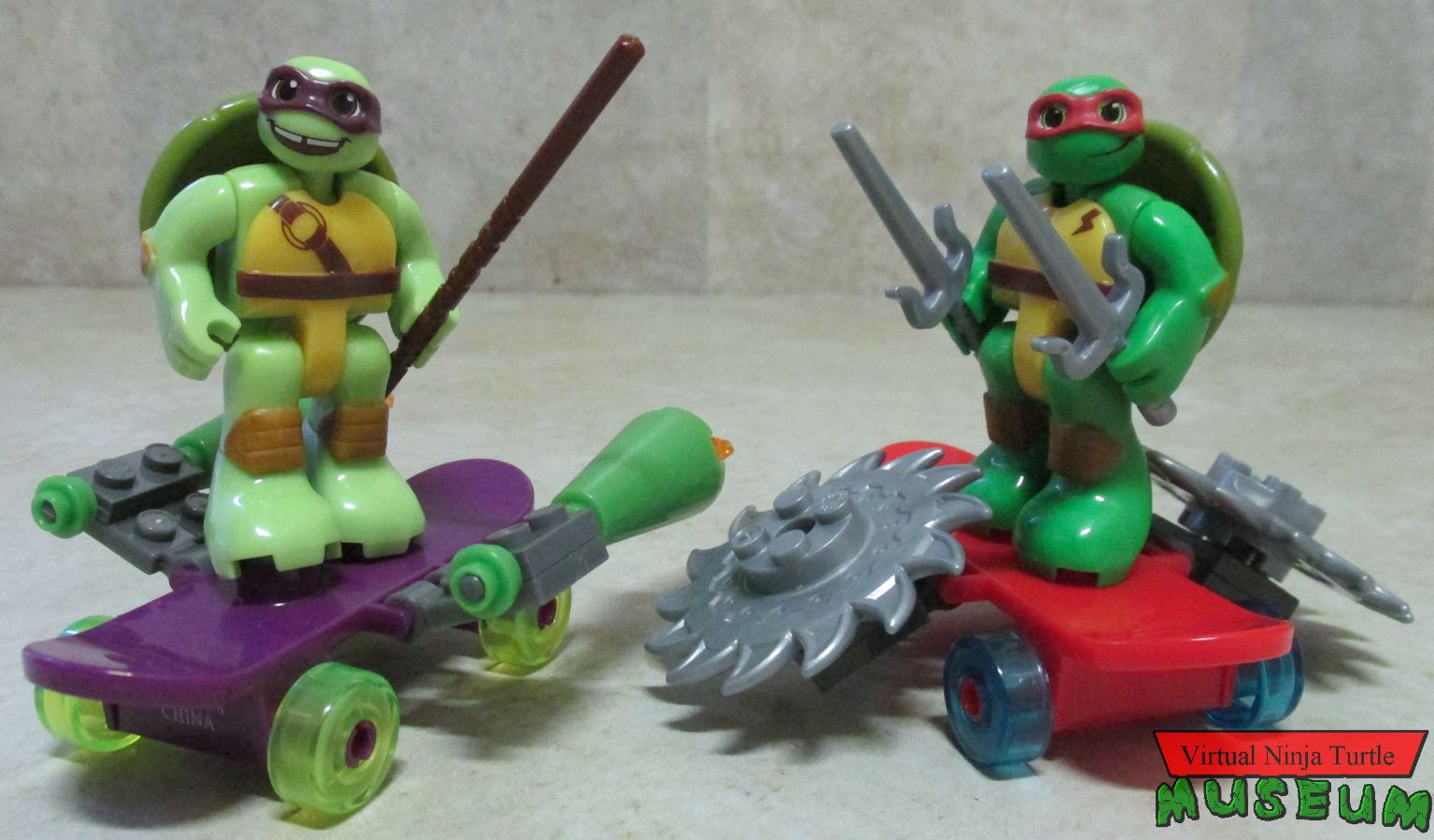 Donatello and Raphael