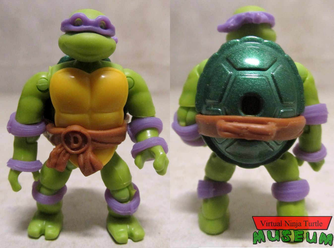 Classic Collection Donatello front and back