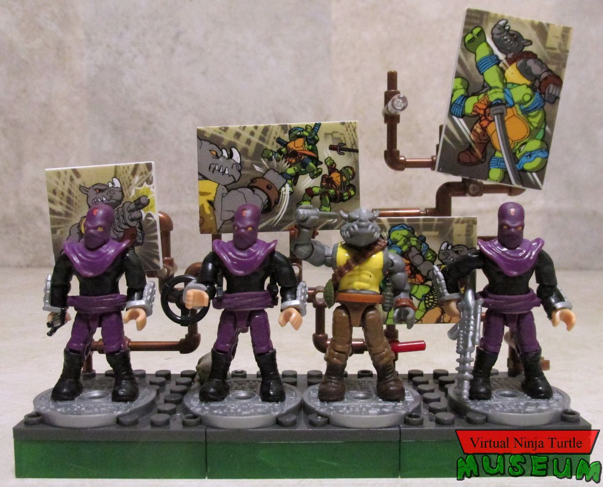 Rocksteady and Foot Soldiers set