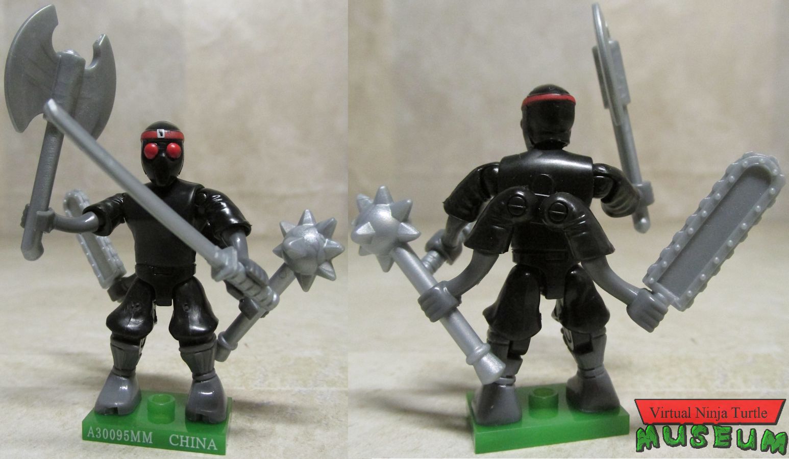 Robotic Foot Soldier front and back