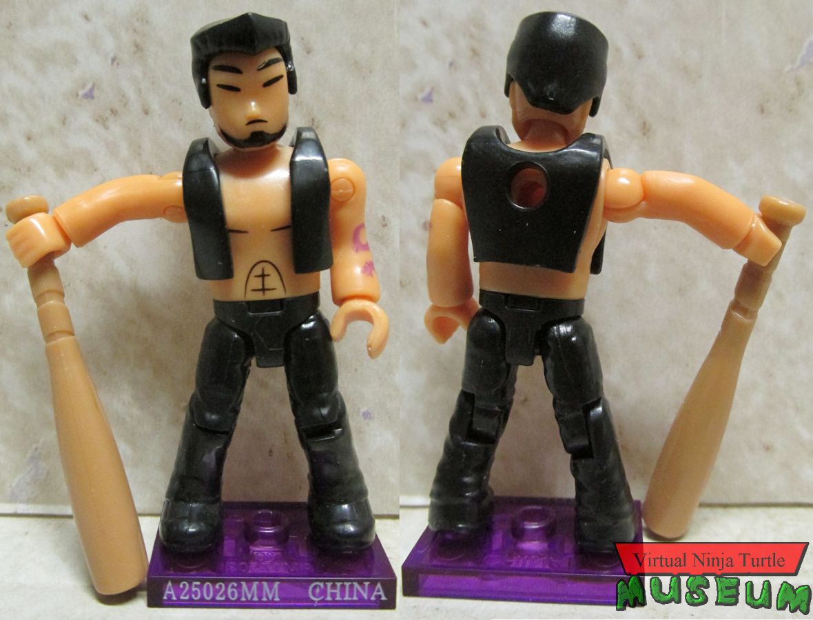 Fong (Purple Dragon Thug) front and back