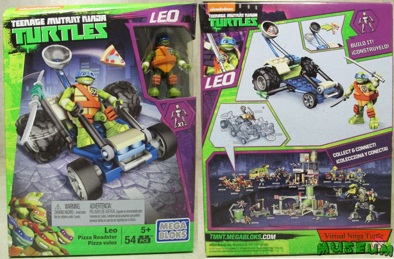 Leo Pizza Roadster MIB front and back