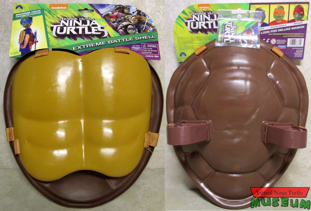 Extreme Battle Shell front and back