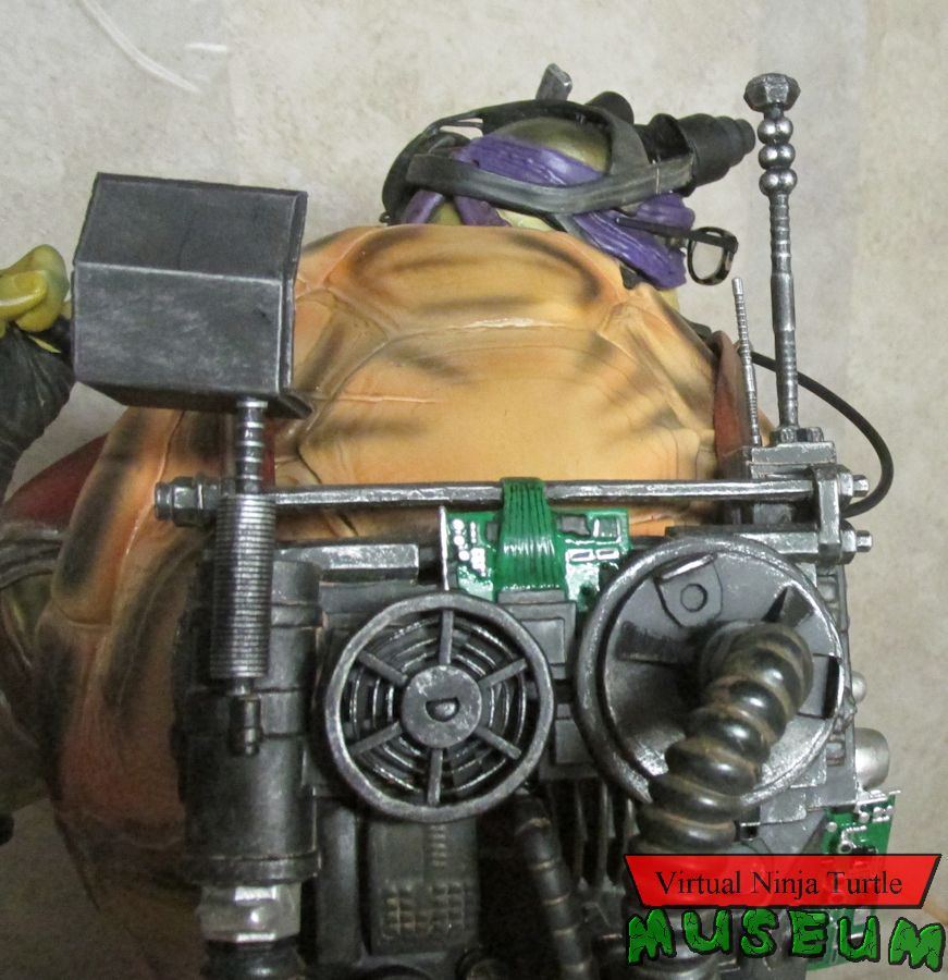 Donatello back pack detail