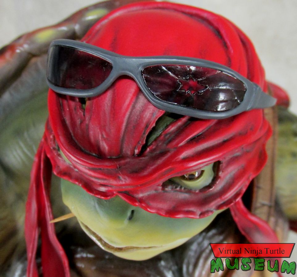 Raphael's sunglasses