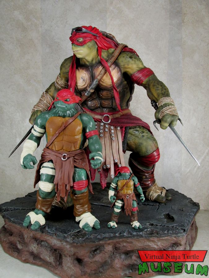 Raphael with movie figures