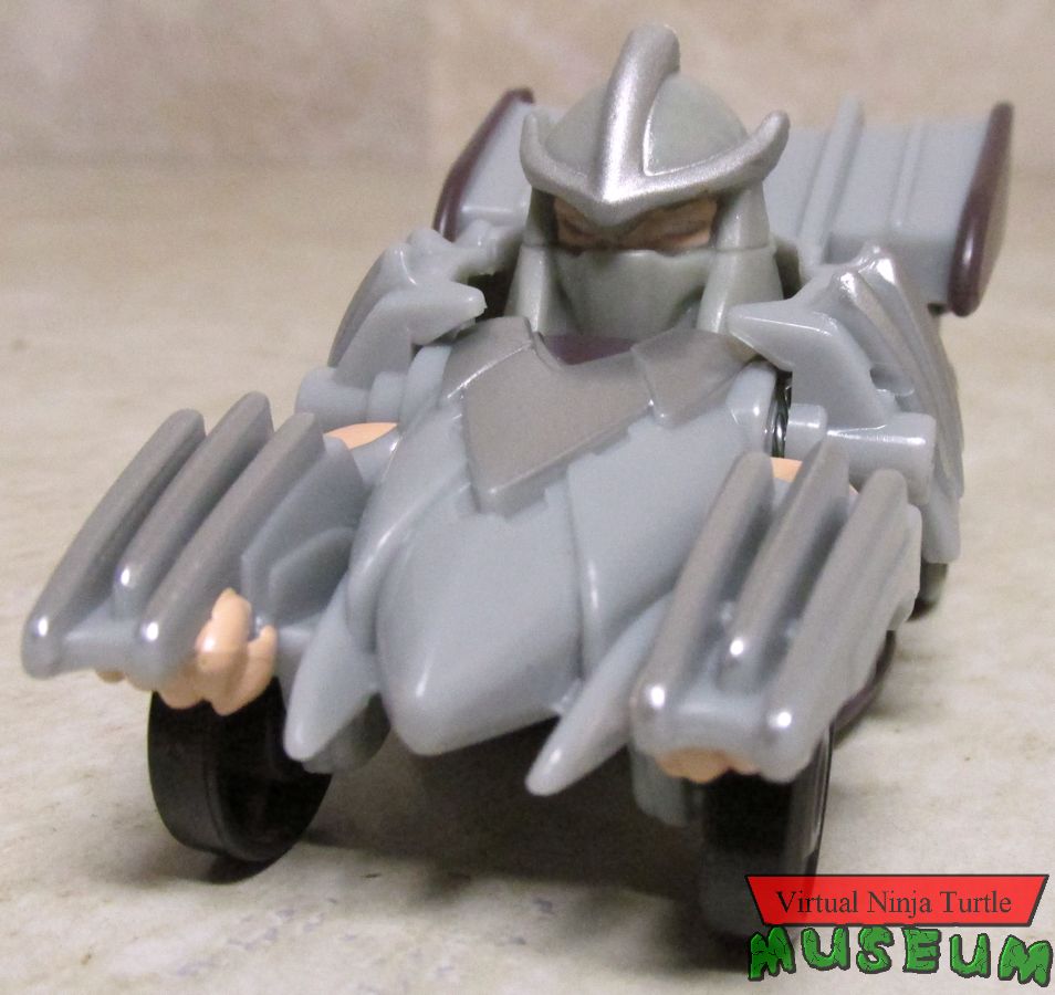 One-Touch Shredder vehicle mode front