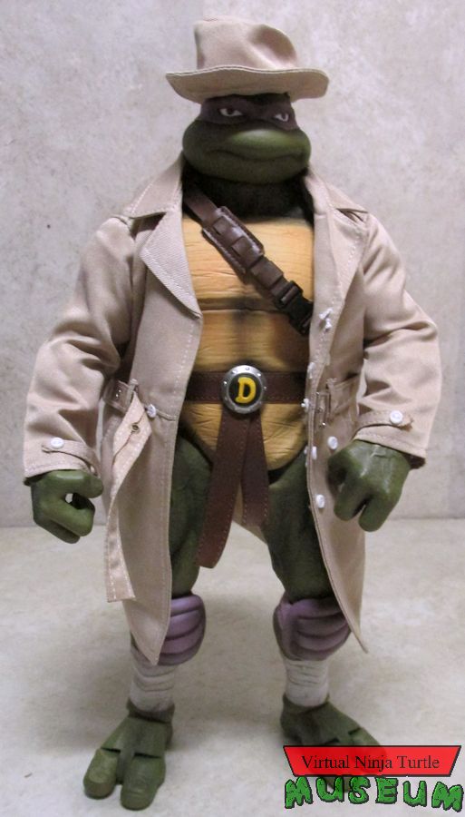 Donatello wearing coat