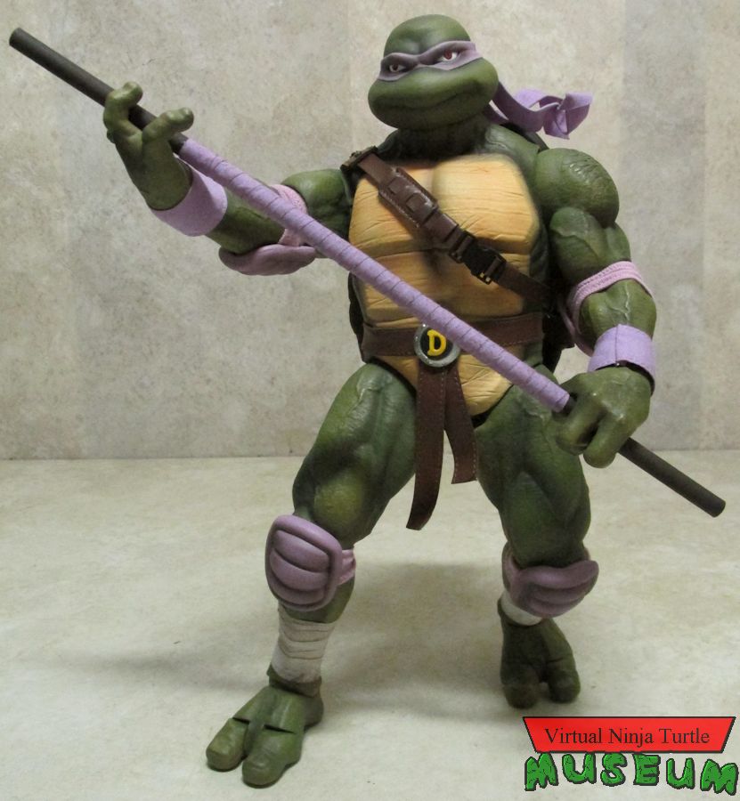 Donatello holding bo
