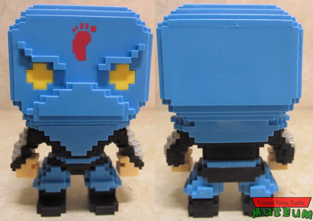blue Foot Soldier front and back