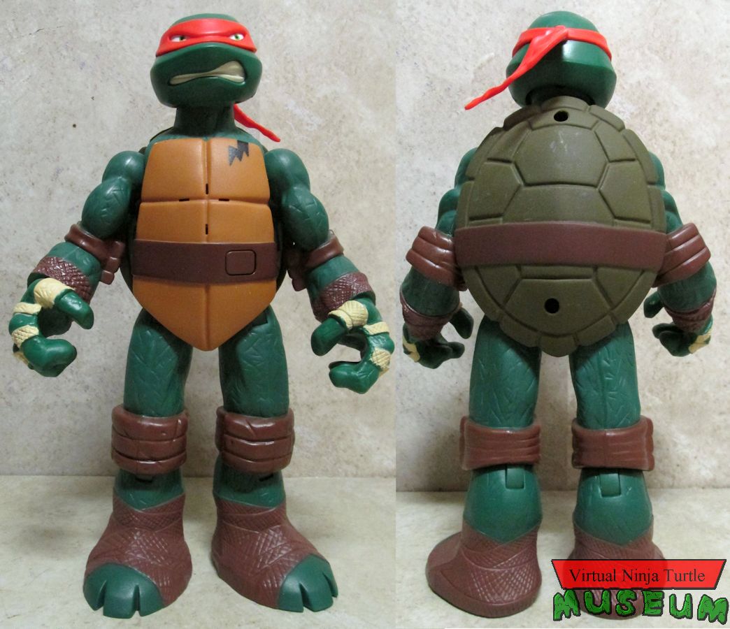 Turtle Talkin' Raphael front and back