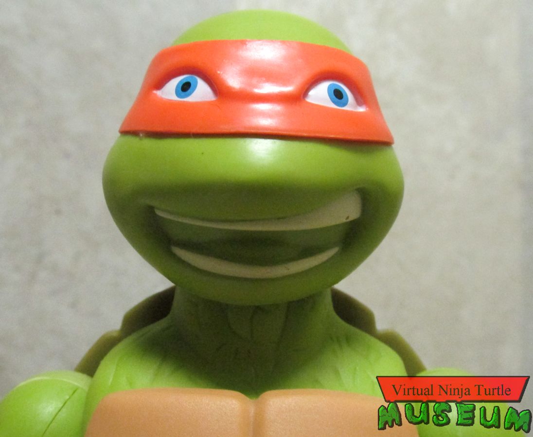 Turtle Talkin' Michelangelo close up